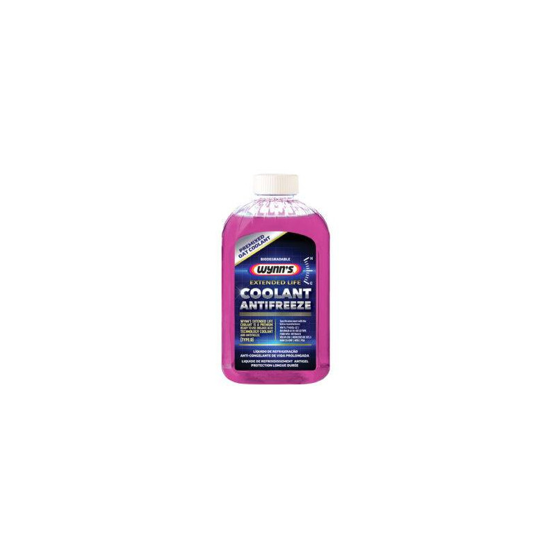 Wynn's extended life coolant/antifreeze (oat) 1l Wynns - 1