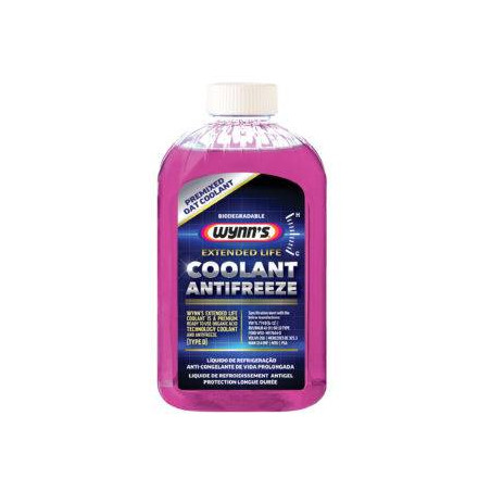 Wynn's extended life coolant/antifreeze (oat) 1l Wynns - 1