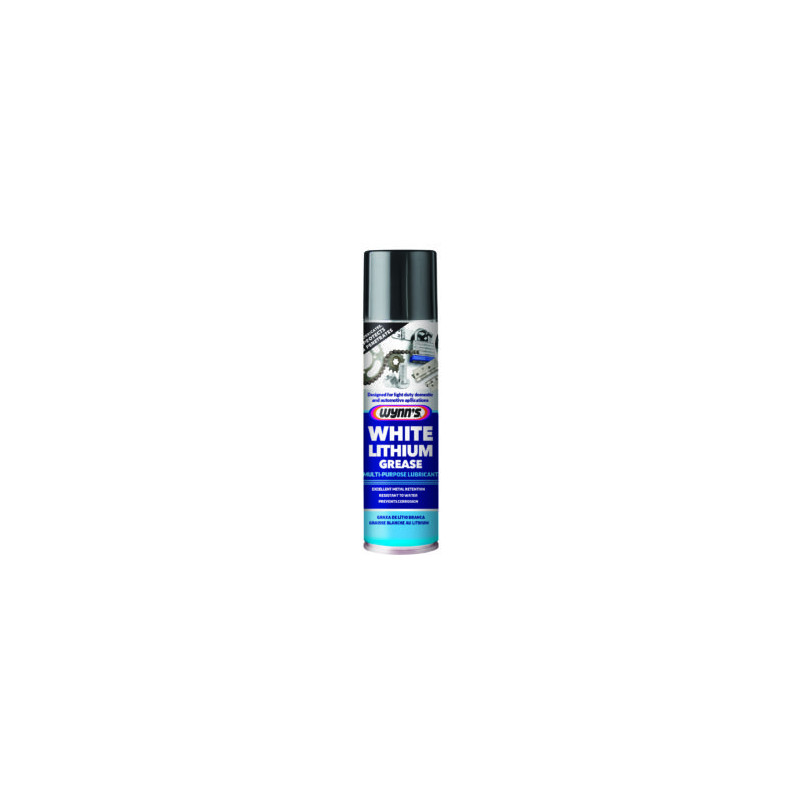 Wynn's White Lithium Grease Aerosol 250ml Wynns - 1