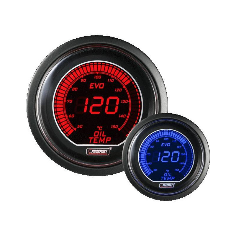 Prosport 52mm EVO Oil Temperature Gauge Prosport - 1