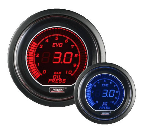 Prosport 52mm EVO Oil Pressure Gauge Prosport - 1