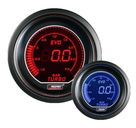 Prosport 52mm EVO 3Bar Boost Gauge Prosport - 1