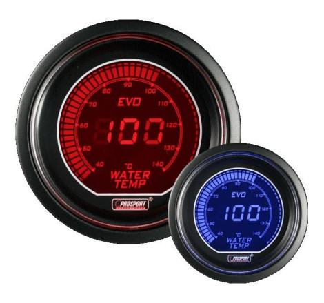 Prosport 52mm EVO Water Temperature Gauge Prosport - 1