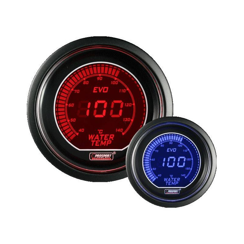 Prosport 52mm EVO Water Temperature Gauge Prosport - 1