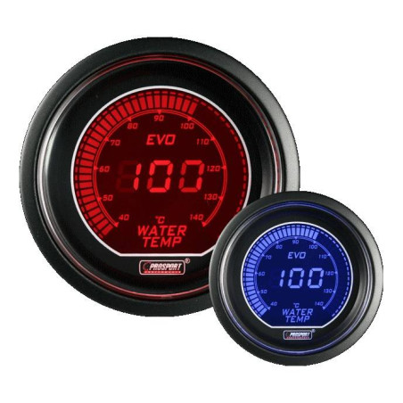 Prosport 52mm EVO Water Temperature Gauge Prosport - 1