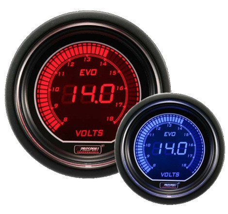 Prosport 52mm EVO Voltmeter Gauge Prosport - 1