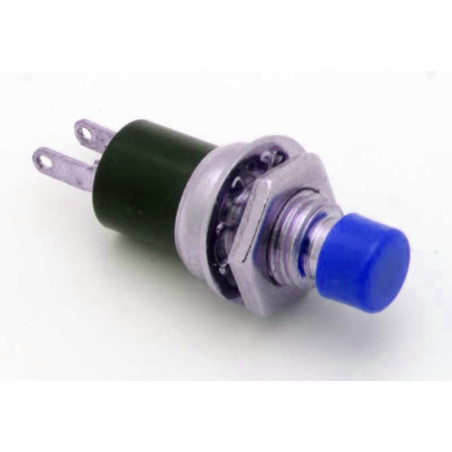 Momentary Push Button Switch - Blue Cool Boost Systems - 1