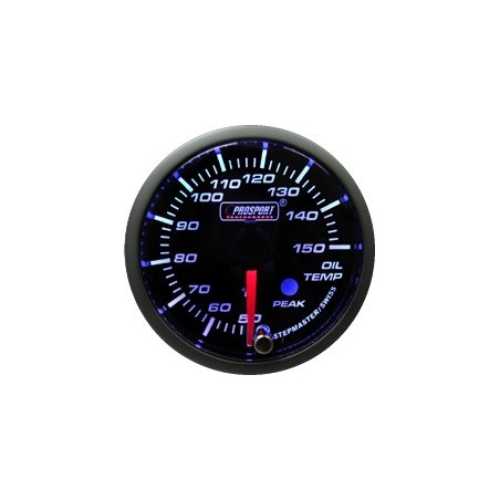 Prosport 52mm Analogue Oil Temperature Gauge with Peak Recall Prosport - 1