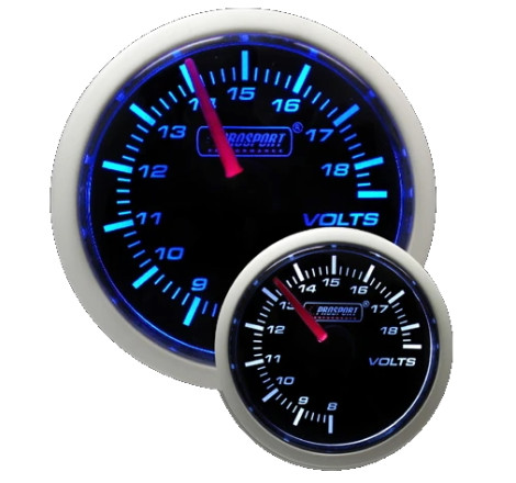 Prosport 52mm Analogue Voltage Gauge