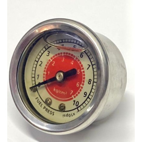 Fuel Pressure Reg Gauge - Liquid Filled