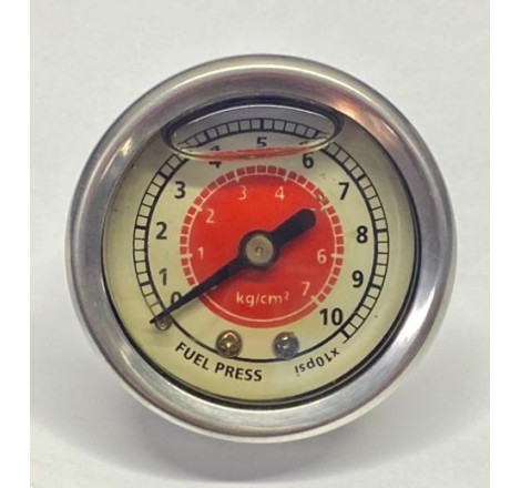 Fuel Pressure Reg Gauge - Liquid Filled