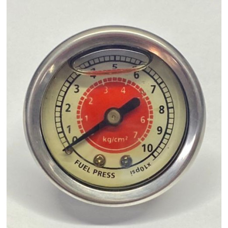 Fuel Pressure Reg Gauge - Liquid Filled