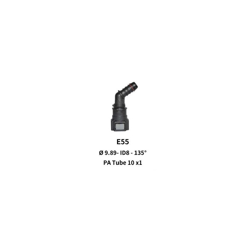 Quick Release 9.89 to 10mm 135 Angle for Nylon Hose