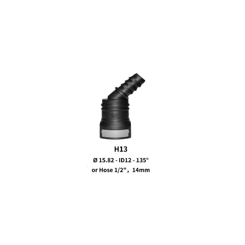 Quick Release 15.82 to 14mm 135 for Rubber Hose