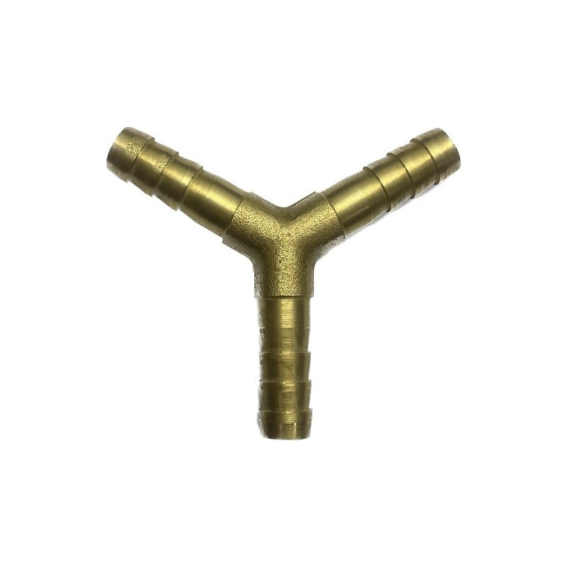 Brass 8mm Equal Y-Tee Piece